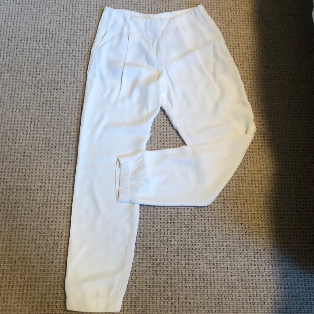 Akris Punto Cream acetate pants